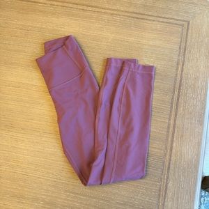 Lululemon. Size 2.  Wunder Train 25in. Vintage Plum. VGUC.